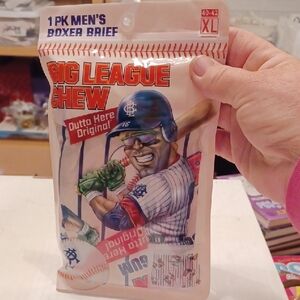 Big League Chew Boxer Briefs Xl Men New Baseball